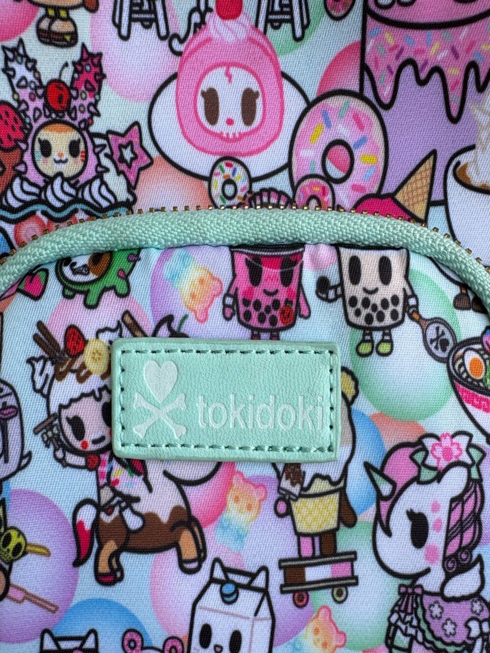 tokidoki Kawaii Mini Crossbody Bag Dessert Print Pastel Anime Purse READ  Adorab